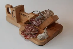 Guillotine à saucisson bois 28x15,5x10,5 cm Sans virole - Aucune Outlet