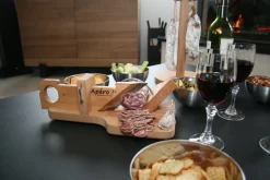 Guillotine à saucisson bois 28x15,5x10,5 cm Sans virole - Aucune Outlet