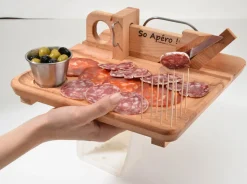 Guillotine à saucisson bois 28x28x11 cm Sans virole - Aucune Online