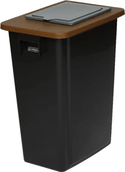 PROBBAX Insert trappe pour cadre de couvercle pour collecteur de tri 60L et 80L plastique gris Best