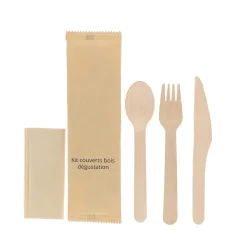Kit de couverts Oxstal (250 pièces) - EARTH ESSENTIALS New