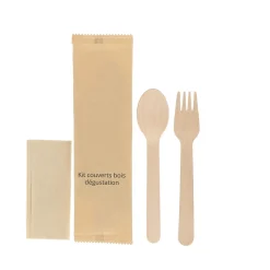 Kit de couverts Oxstal (250 pièces) - EARTH ESSENTIALS Discount
