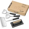 DEGLON Kit plancha inox 35x21,5x7 cm