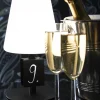 SECURIT Lampe de table noir 155x155x270 mm Michelle Clearance