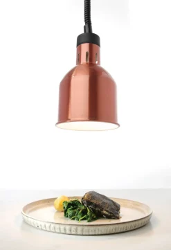 HENDI Lampe infrarouge cylindrique 250 W Uniq Discount