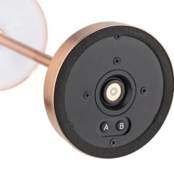 Lampe led cuivre Ø 7,5 cm 20,5 cm Alva - APS New