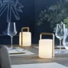 Lampe à led nomade blanc Ø 10,8 cm 14,8 cm - DUNI Online