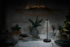 Lampe à led nomade noir Ø 11 cm 30 cm Angelina - SECURIT
