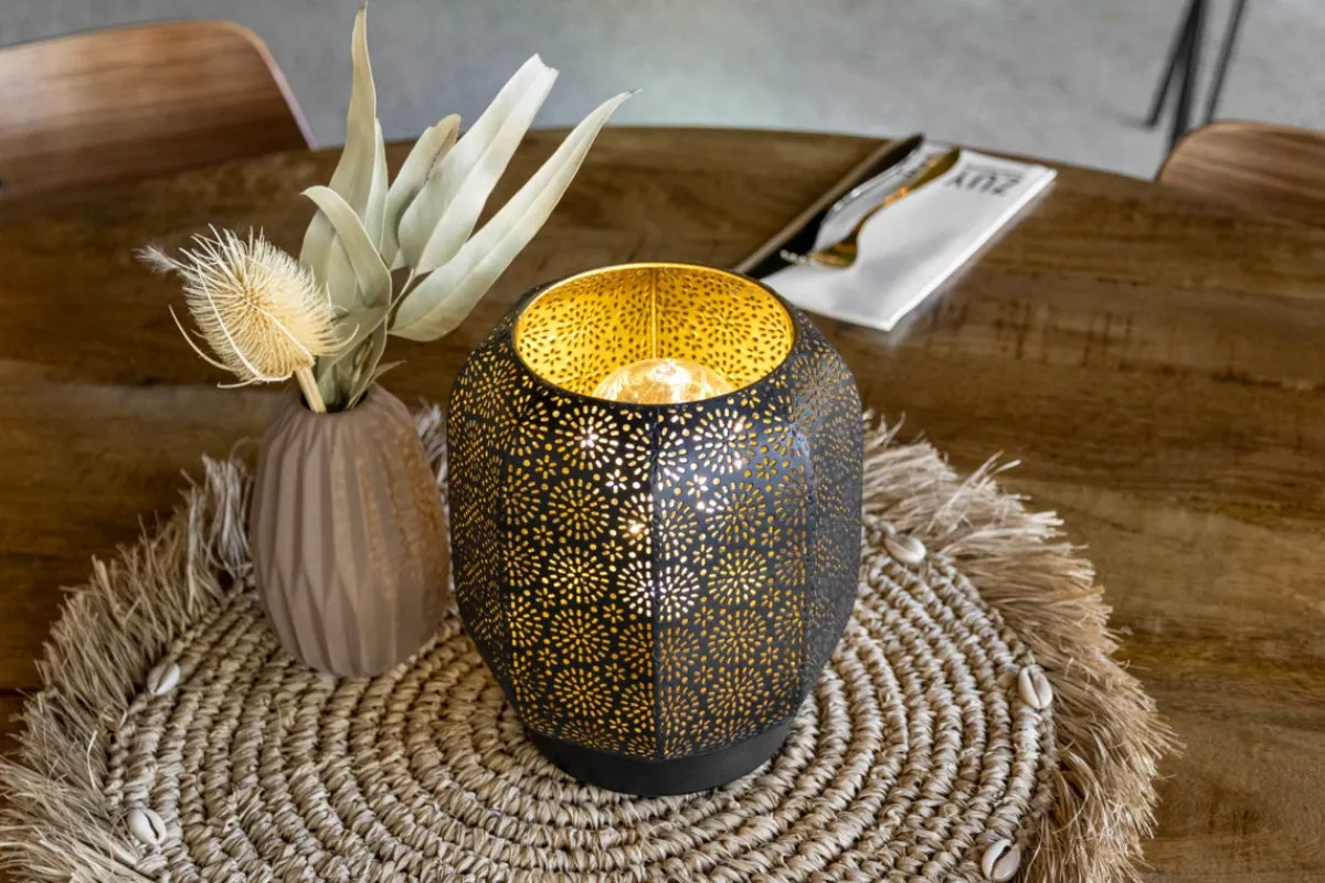 Lampe à led 18x16x16 cm Marrakech - SECURIT Discount
