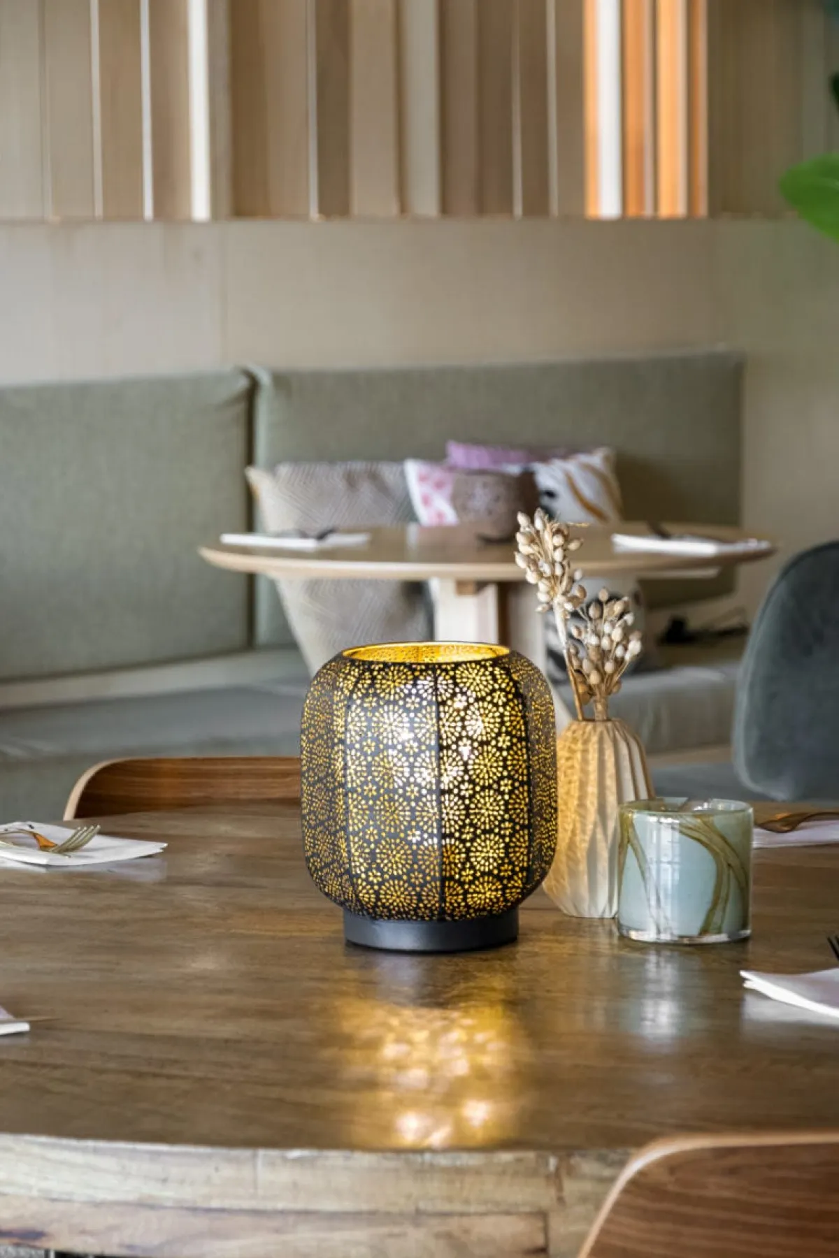 Lampe à led 18x16x16 cm Marrakech - SECURIT Discount