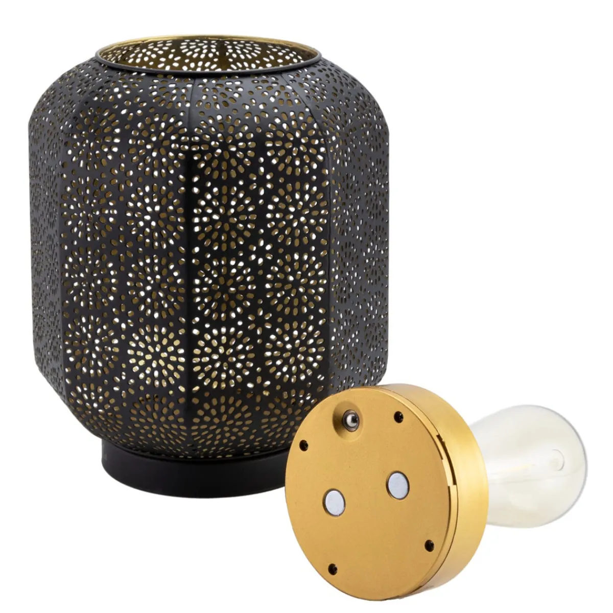 Lampe à led 18x16x16 cm Marrakech - SECURIT Discount