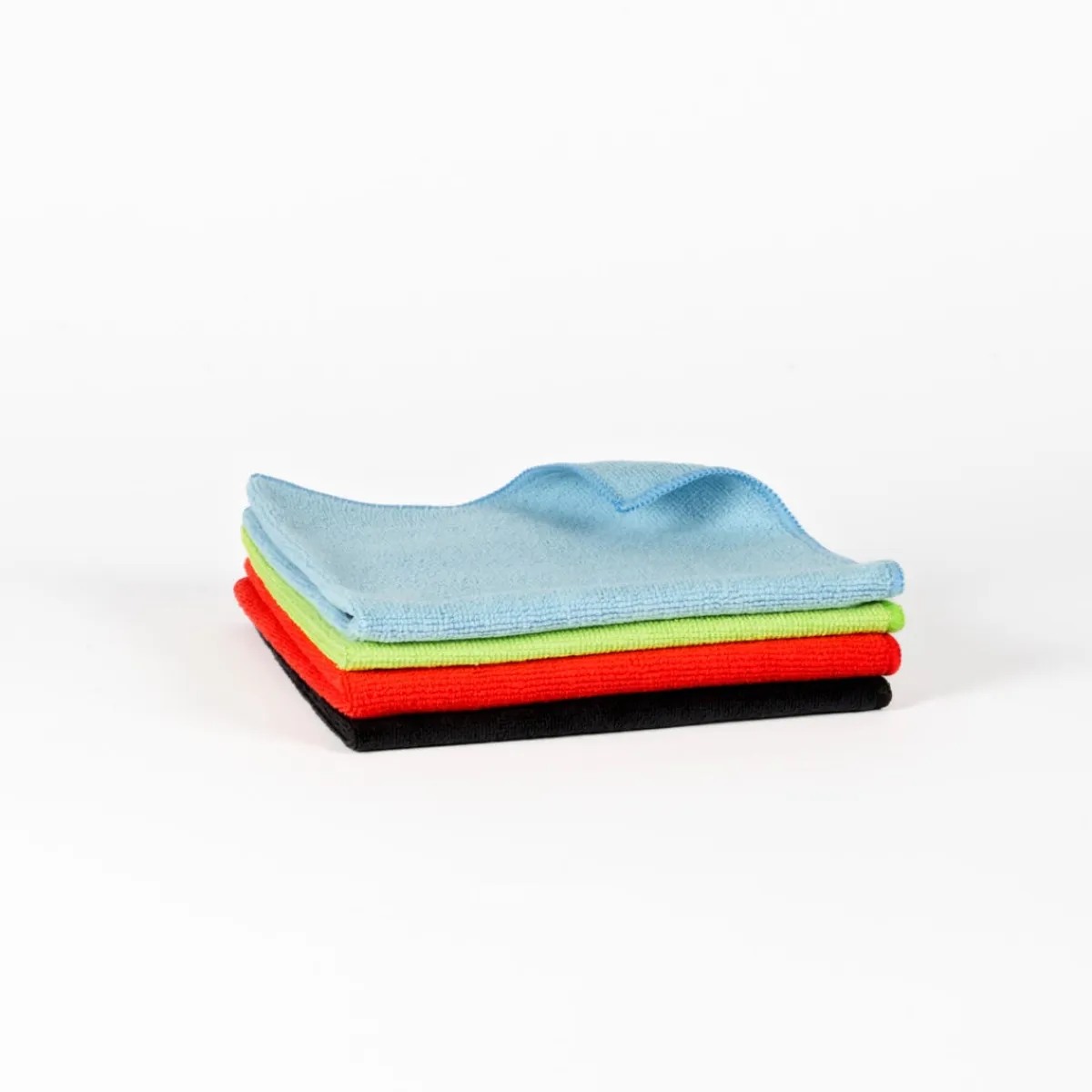 KLEANING ESSENTIALS Lavettes microfibre vert microfibre 40x40 cm (5 pièces) Outlet