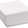 Aucune Lavettes non tissées blanc 50x35 cm (25 pièces) Online