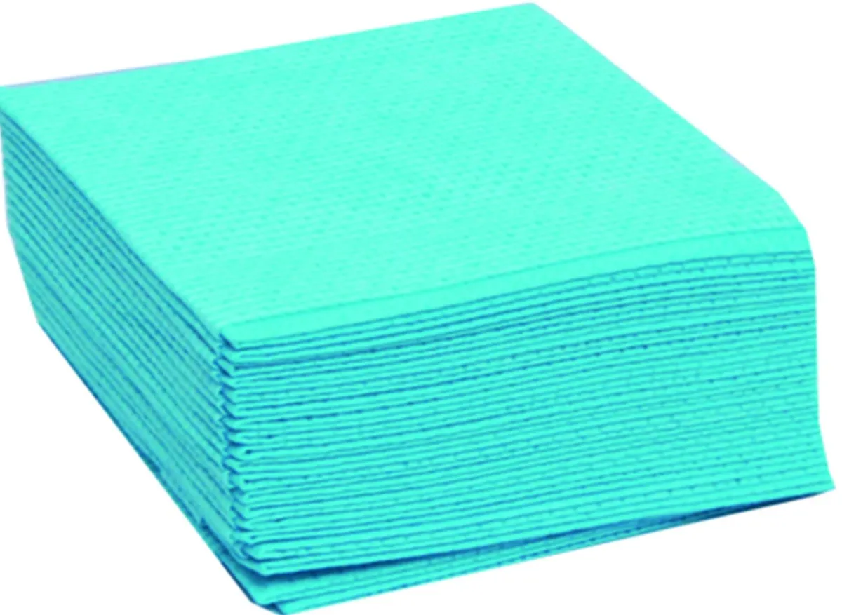 Aucune Lavettes non tissées bleu 50x35 cm (25 pièces) Sale