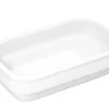 Légumier rectangulaire blanc porcelaine culinaire 16 cm Regithermie - enova Hot