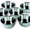 Lot de 6 bols rince-doigts rond inox Ø 12 cm (6 pièces) - LACOR Clearance