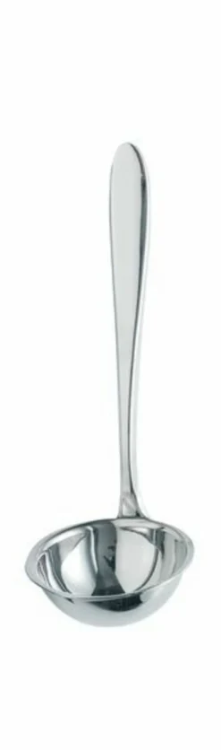 Louche à sauce argent inox 18/10 17,8x5,6x4,5 cm Lazzo - CHEF & SOMMELIER Discount
