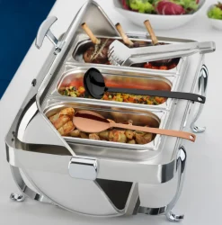 AMEFA Louche à sauce cuivre inox 18/10 Ø 7 cm 26 cm Buffet Pvd Cuivre Best