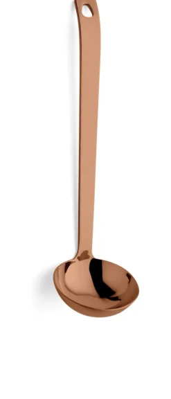 AMEFA Louche à sauce cuivre inox 18/10 Ø 7 cm 26 cm Buffet Pvd Cuivre Best