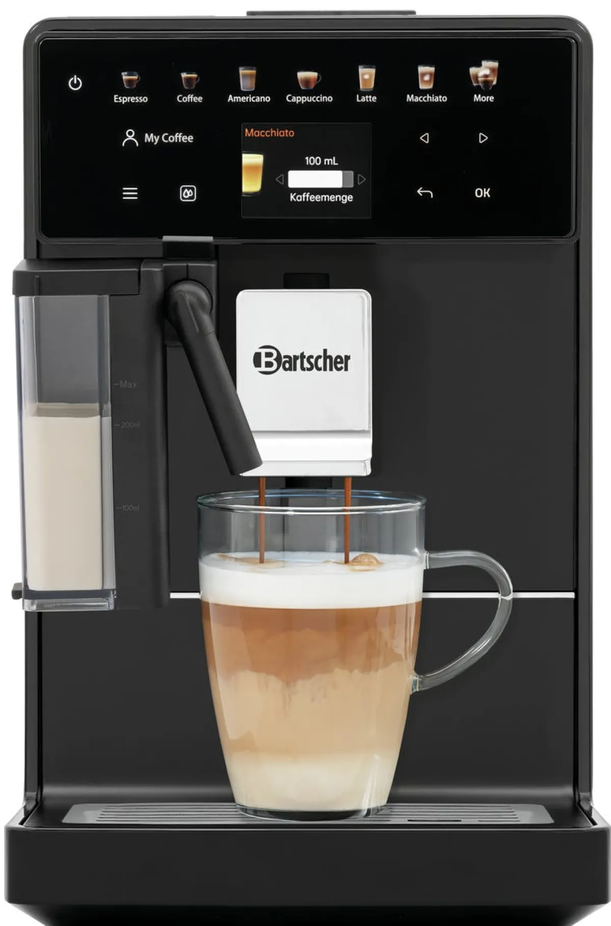 BARTSCHER Machine à café noir 1400 W 230v Outlet