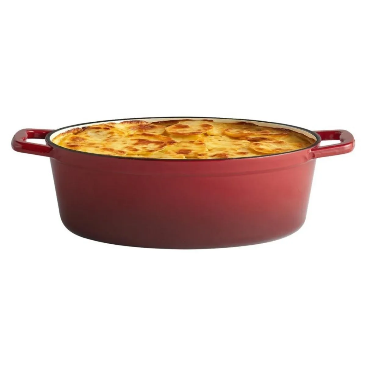 Marmite fonte d'acier inox Sans revêtement Avec couvercle 33x25x11 cm 5 L 5 Stars - APS Online