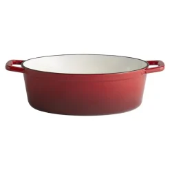 Marmite fonte d'acier inox Sans revêtement Avec couvercle 33x25x11 cm 5 L 5 Stars - APS Online