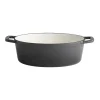 APS Marmite fonte émaillée inox Sans revêtement Avec couvercle 33x25 cm 5 L 5 Stars