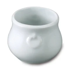 Marmite à jus rond blanc porcelaine Ø 5 mm - PRO.MUNDI Outlet