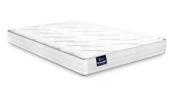 DUNLOPILLO Matelas mousse Livré à plat ferme 190x140x15 cm blanc Bourbon Online