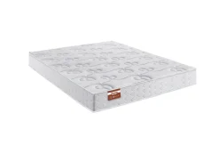 DUNLOPILLO Matelas ressort Livré compressé roulé très ferme Classement non feu 200x90x23 cm blanc Verona