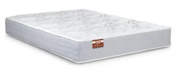 DUNLOPILLO Matelas ressort Livré à plat ferme 200x160x23 cm blanc Verona