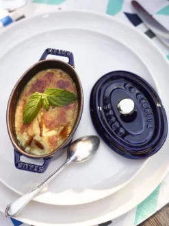 Mini cocotte fonte d'acier Sans revêtement Avec couvercle 11x7x4,8 cm 0,25 L - STAUB New