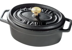 STAUB Mini cocotte fonte d'acier Sans revêtement Avec couvercle 11x7x4,8 cm 0,25 L Outlet