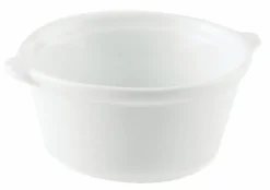 PRO.MUNDI Mini cocotte rond blanc porcelaine Ø 7 cm New