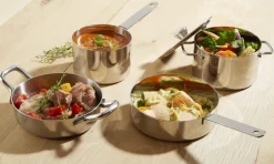 PRO.MUNDI Mini cocotte sans couvercle rond inox Ø 10,2 cm Hypinox Sale