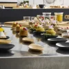 EARTH ESSENTIALS Mise en bouche bambou Naturel Ø 6 cm Oxstal (500 pièces) New