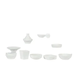 PRO.MUNDI Mise en bouche carré blanc porcelaine 7,5 cm Playtime Online
