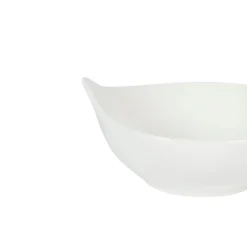 PRO.MUNDI Mise en bouche ovale blanc porcelaine 10 cm Playtime Clearance