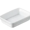 REVOL Mise en bouche rectangulaire blanc porcelaine culinaire 7 cm Miniatures Online