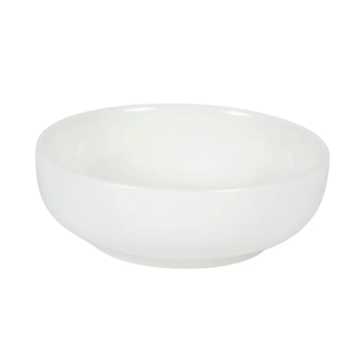 PRO.MUNDI Mise en bouche rond blanc porcelaine Ø 8 cm Playtime New