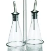 Ménagère huile/vinaigre transparent 14,6x7,3x24,1 cm Siena - TABLECRAFT Discount