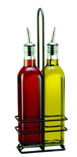 Ménagère huile/vinaigre transparent 11,11x6,03x31,75 cm Prima - TABLECRAFT Sale