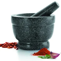 Mortier avec pilon granit Ø 16 cm 12 cm 60 cl - LACOR Outlet