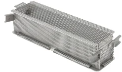 Moule pliant perforé inox Sans revêtement 48x9x8,5 cm Geo Forme - DE BUYER Best