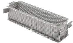 Moule pliant perforé inox Sans revêtement 48x9x8,5 cm Geo Forme - DE BUYER Best