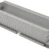 DE BUYER Moule pliant perforé inox Sans revêtement 35x7x7,5 cm Geo Forme Discount