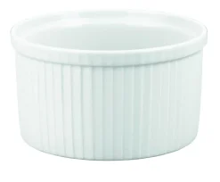 Moule à soufflé rond blanc porcelaine culinaire Ø 16,5 cm - PILLIVUYT Best