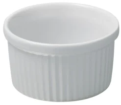 Moule à soufflé rond blanc porcelaine culinaire Ø 8 cm French Classics - REVOL