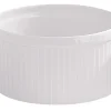 PILLIVUYT Moule à soufflé rond blanc porcelaine culinaire Ø 10 cm Clearance