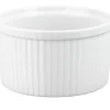 PILLIVUYT Moule à soufflé rond blanc porcelaine culinaire Ø 11,5 cm